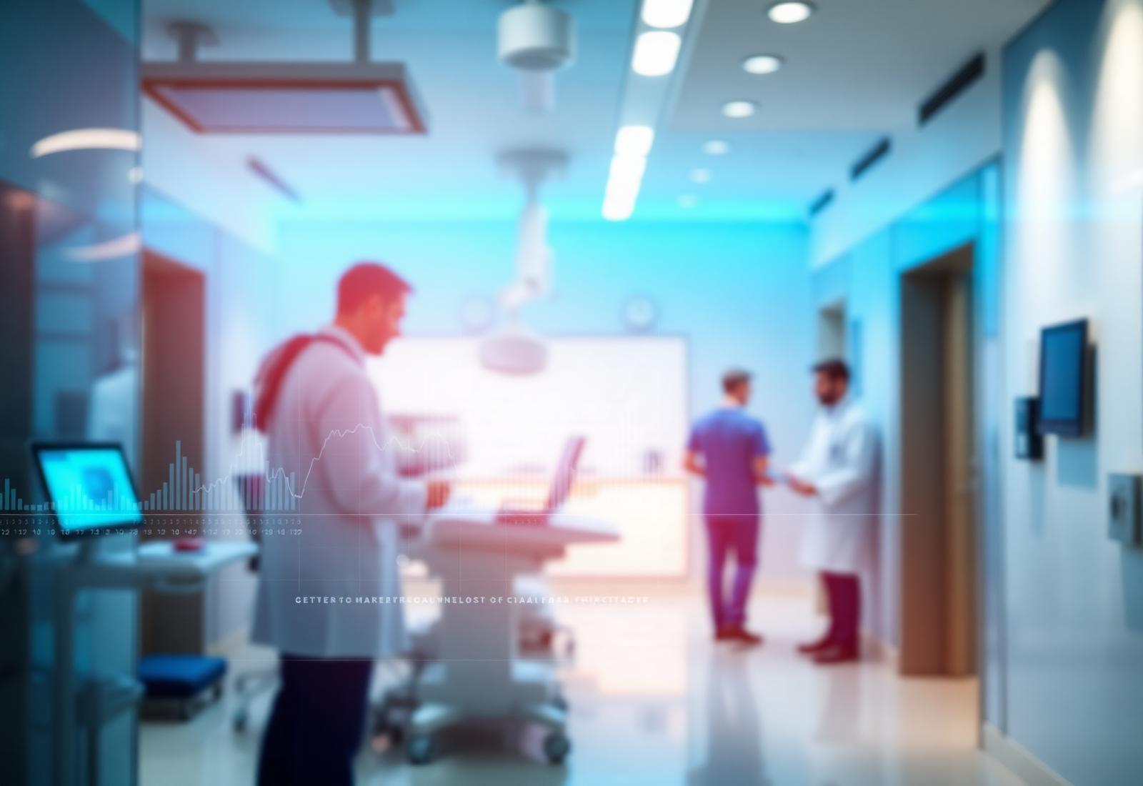 Modern healthcare clinic